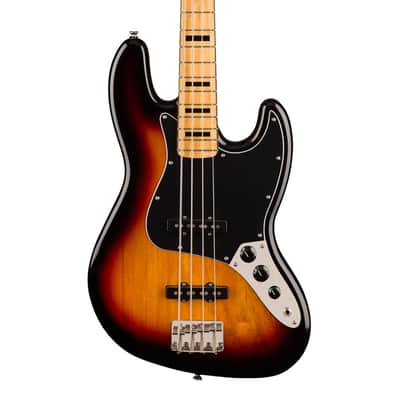 Used Squier Classic Vibe '70s Jazz Bass - 3-Color Sunburst w/ Maple FB image 1