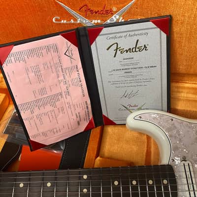 NEW! Fender Dave Murray Stratocaster Masterbuilt Andy Hicks - Iron Maiden - 8.2 lbs - Authorized Dealer - In-Stock! G07020 image 16
