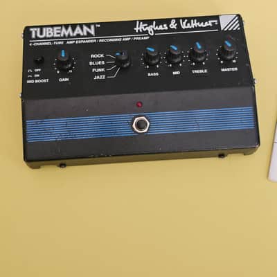 Hughes & Kettner Tubeman 4-Channel Tube Amp Expander / Recording Amp / Preamp 1990s - Black image 1