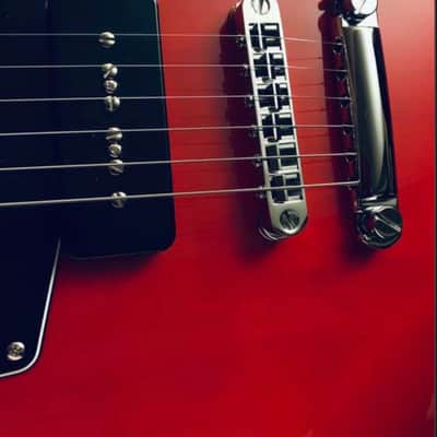 Reverend Reverend Charger JR Electric Guitar - Transparent Cherry 2023 - Present Transparent Cherry image 5
