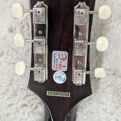 Epiphone J-45 Sloped Shoulder Dreadnought Acoustic Electric Guitar - Sunburst image 5