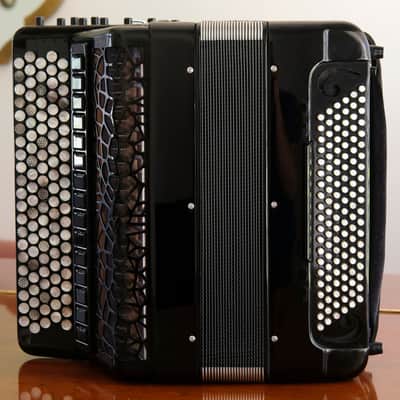 JUPITER Chromatic accordion (B-system, Bayan) with free-bass. Voices by A.Gavrilin image 21