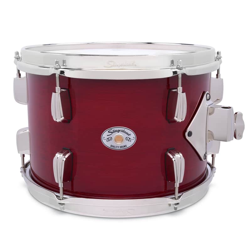 Slingerland Studio King Tom, 8x12", Royal Crimson Lacquer image 1