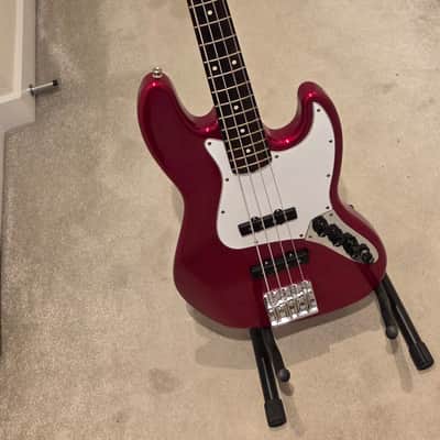 Fender Deluxe Active Jazz Bass 1998 - 2015 - Candy Apple Red image 1