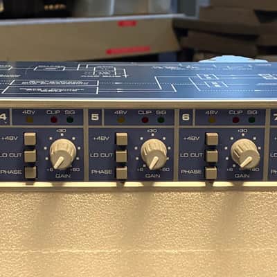 RME OctaMic II 8-Channel Microphone Preamp / A/D Converter 2010s - Blue image 2