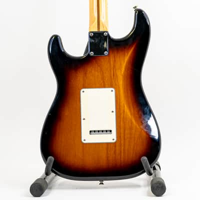 2009 Fender Stratocaster Standard 2-Tone Sunburst w/ Maple Fretboard, 6-Screw Bridge, Fender Gigbag image 13