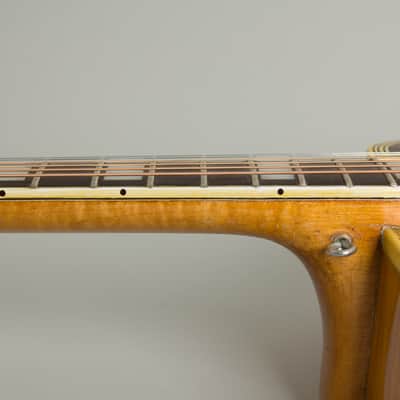 Immagine D'Angelico  Excel Arch Top Acoustic Guitar (1950), ser. #1843, original brown hard shell case. - 20