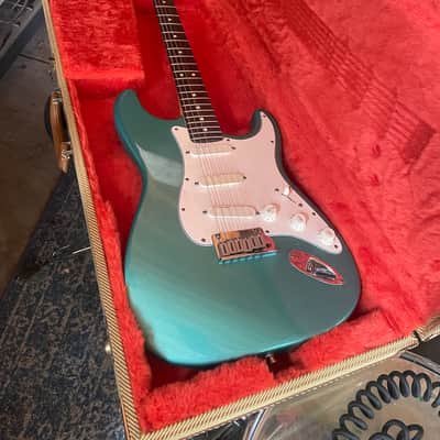 1993 Caribbean Mist Fender Stratocaster Plus Deluxe image 1