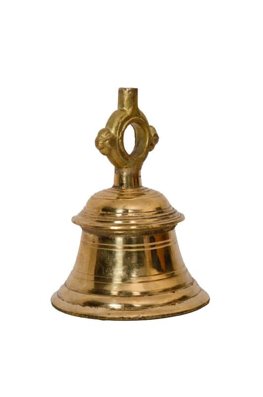 Handmade, Bells charch, Brass Tample Ghanta, Ghanti Bell for Your Temple, Brass Hanging Ghanta image 1