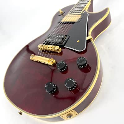 1987 Gibson Les Paul Custom – Wine Red image 2