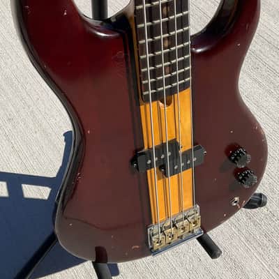 Robertson P Bass Neck-thru Japan Brass Nut 1970s MIJ image 2