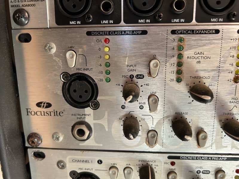 Focusrite Platinum VoiceMaster Pro Channel Strip | Reverb