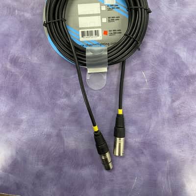Chauvet DMX5P25FT 5-Pin 25' DMX Cable 2010s - Black image 4