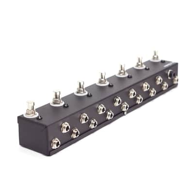 True Bypass Looper Pedal Loop Switchers 7 channel Clickless Soft Switch loopswitchers.com image 1