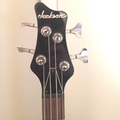 RARE Jackson MIJ Concert Bass C4-P 1999 Black image 2