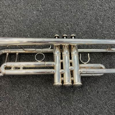 Yamaha YTR-8335S Xeno Bb Trumpet 2000s - Yellow Brass/Silver Plated image 10