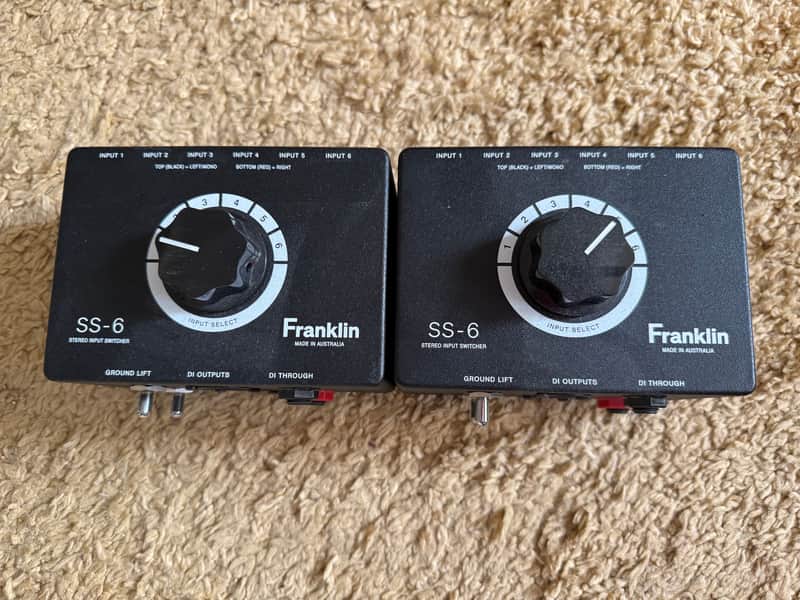 Franklin Audio SS-6 2020s - Black image 1