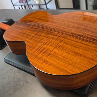 Taylor K-65 12 String 1 of 1 CUSTOM SHOP BTO Built-To-Order Left Hand LH Lefty Handed Presentation Flame Hawaiian Koa Masterbuilt Master Luthier Signed USA Built K65 American Jumbo Acoustic Guitar CASE QUEEN TIME CAPSULE! image 9