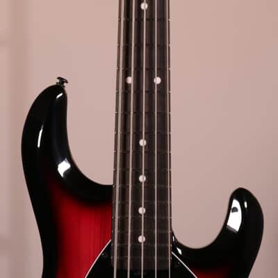 MusicMan Stingray Special 5 Strings H - Ebony Fingerboard, Raspberry image 4