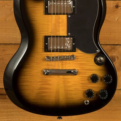 Epiphone SG Tribute Plus | Vintage Sunburst image 10