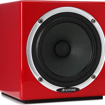Avantone Pro Active MixCube 5.25 inch Powered Studio Monitor - Red (each) image 1