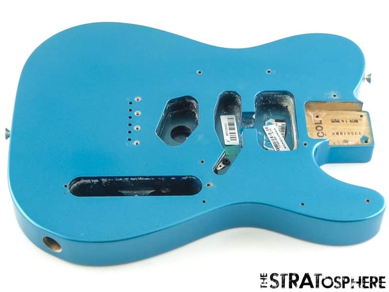 Fender American Professional Classic Tele BODY Faded Lake Placid Blue image 1