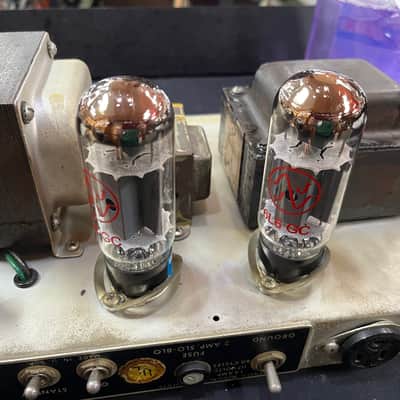 Fender Bassman 2-Channel 50-Watt Guitar Amp Head 1971 - Silverface image 8