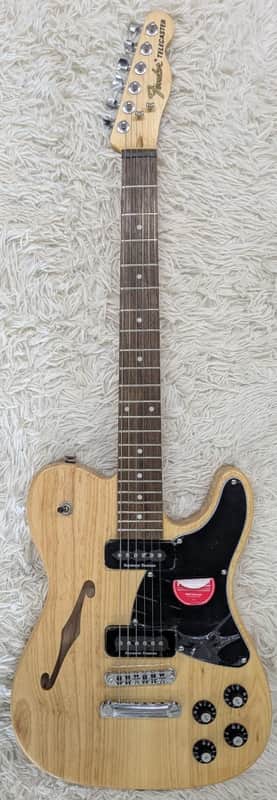 Fender Jim Adkins JA-90 Telecaster Thinline, Natural Electric Guitar 7lbs5.11 oz image 1