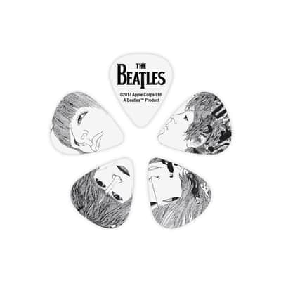 D'Addario The Beatles White Guitar Bundle - White image 7