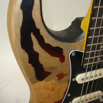 Stevie Ray Vaughan Distressed SRV Replica Strat Guitar image 7