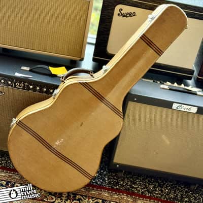 Geib 1939 Aeroplane Racing Stripe 17" Archtop / SJ-200 Tweed Case – Used