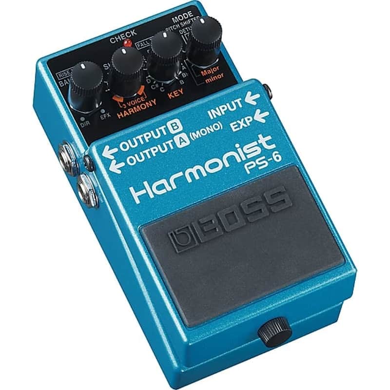 BOSS  PS-6 Harmonist Pitch Shifter Guitar Effects Pedal 2024 - Blue image 1