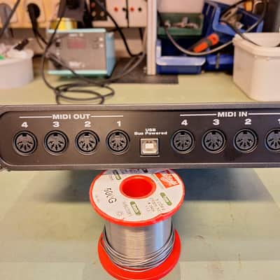 MOTU Micro Lite USB MIDI Interface 2006 - Present - Black image 2