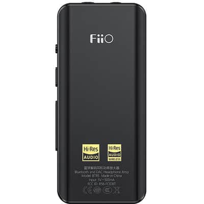 FiiO BTR5 Portable High-Fidelity Bluetooth Amplifier (Black) image 2