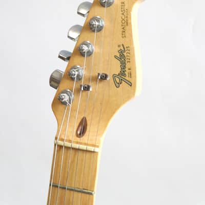Fender Standard Stratocaster with Maple Fretboard 1983 - 1984 - Ivory White image 6
