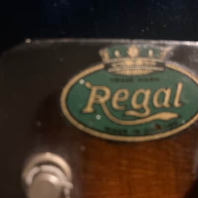 Regal LAP STEEL 40's ? - ANTIQUE BROWN SUNBURST Good Condition image 2