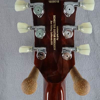 Schecter USA Custom Shop Solo-II Classic Trans Amber image 12