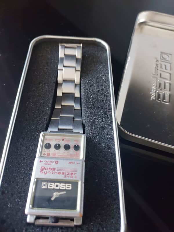 Boss SYB-3 Bass Synthesizer Wristwatch 1999-2000 - Silver image 1