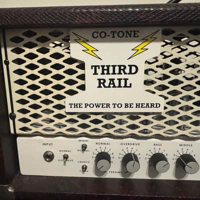 Soldano SLO-100 C3 Amps Clone, Burgundy Snakeskin, White Grille, Excellent image 4