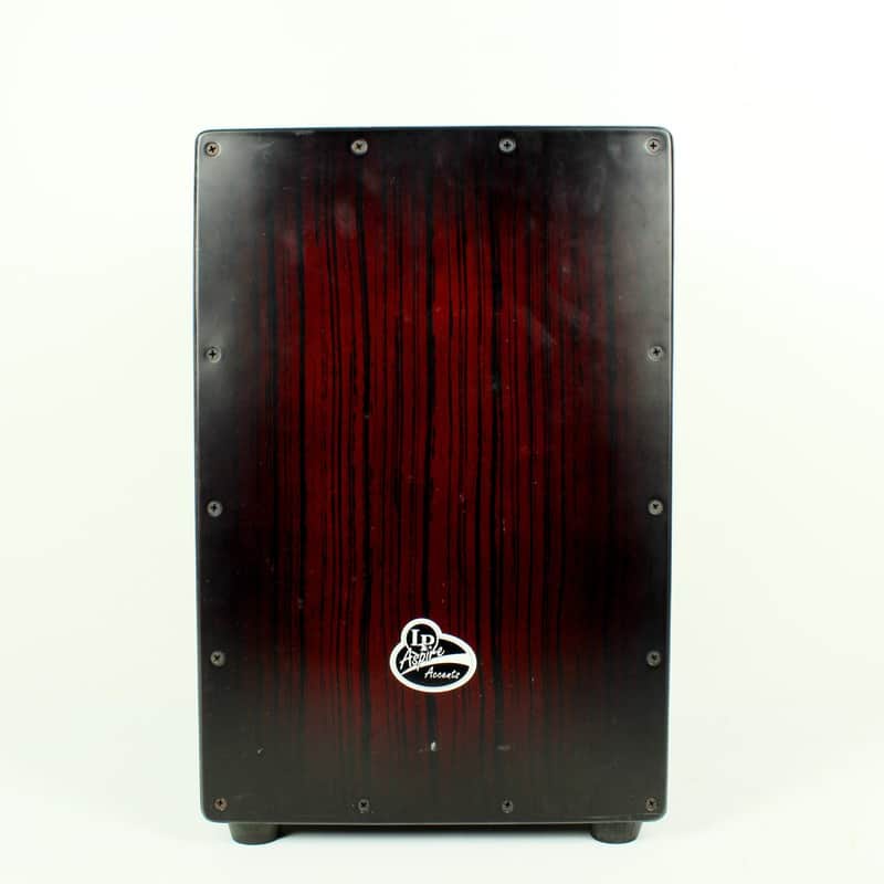 LP Aspire Accents Cajon, Dark Wood Streak (USED) image 1