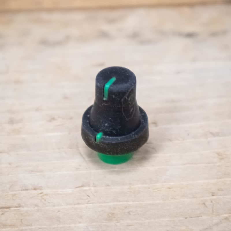 Tascam Porta 03 Level Knob, Green Porta03 Replacement UTASP3004 image 1