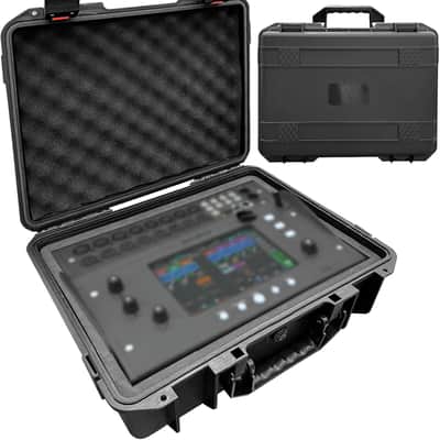 Allen & Heath CQ-18T 16-Channel Digital Mixer with Rackmount Kit/Hard Case & Extra charger image 13
