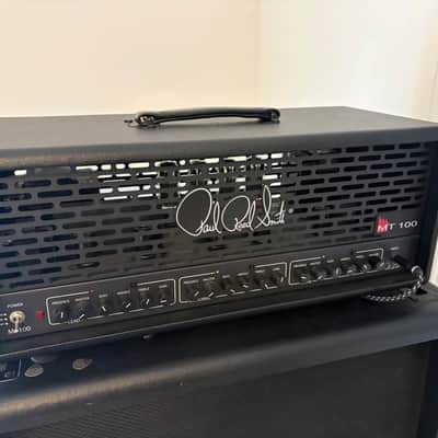 PRS MT 100 Mark Tremonti Signature 3-Channel 100-Watt Guitar Amp Head 2023 - Present - Black image 2