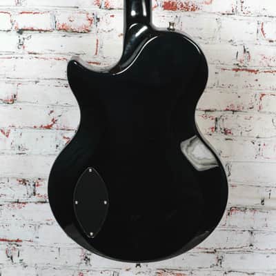 Vox - Virage Single Cutaway MIJ Hollowbody Electric Guitar - Jet Black - w/HSC - x0187 - USED image 3