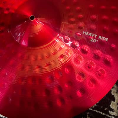 Paiste 20" Color Sound 900 Series Heavy Ride Cymbal - Red image 2
