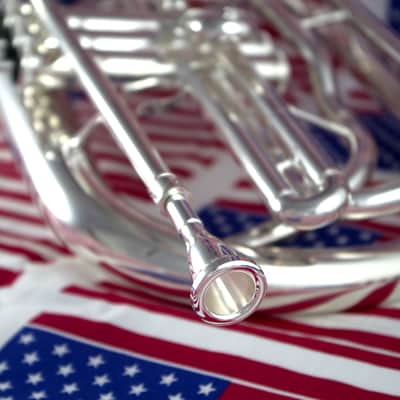 John Packer JP2052S Key of Bb Marching French Horn w/ABS Hard Plastic Case & Mouthpiece image 6