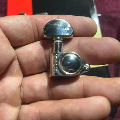 Grover Rotomatics 102 Series Standard Tuning Machines Chrome 2020s - Chrome image 4
