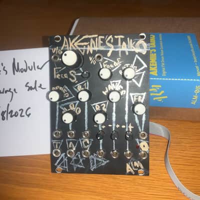 ALM/Busy Circuits ALM015 Akemie's Taiko Drum Voice Eurorack Synth Module 2021 - Present - Silver image 2
