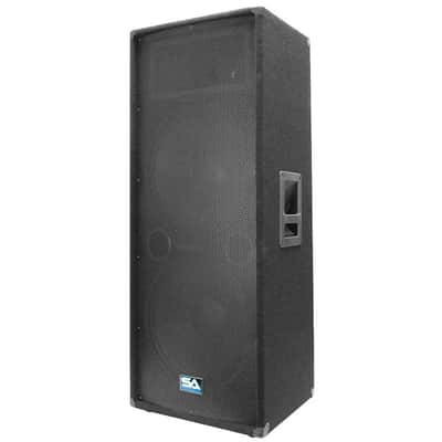 Dual 15" PA Band DJ PRO Audio Speaker 700 Watts Karaoke image 3