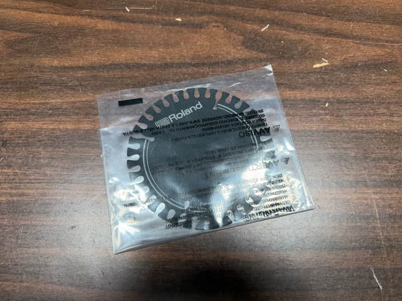 Roland KDP-5 Kick Pad Patch V-Drum Kick Trigger Head Patch - New! image 1